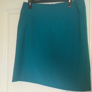 Worthington Teal Pencil Skirt